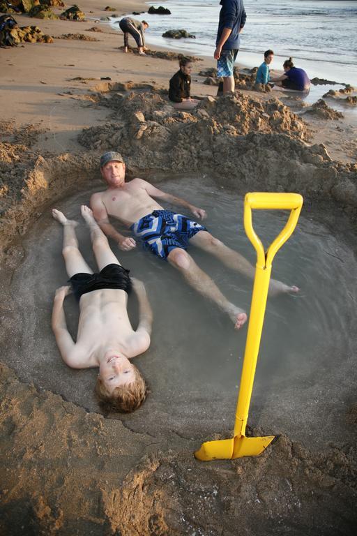 Hot Water Beach Bure Wera Hotwater Beach Esterno foto