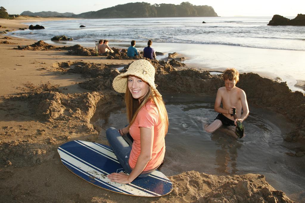 Hot Water Beach Bure Wera Hotwater Beach Esterno foto